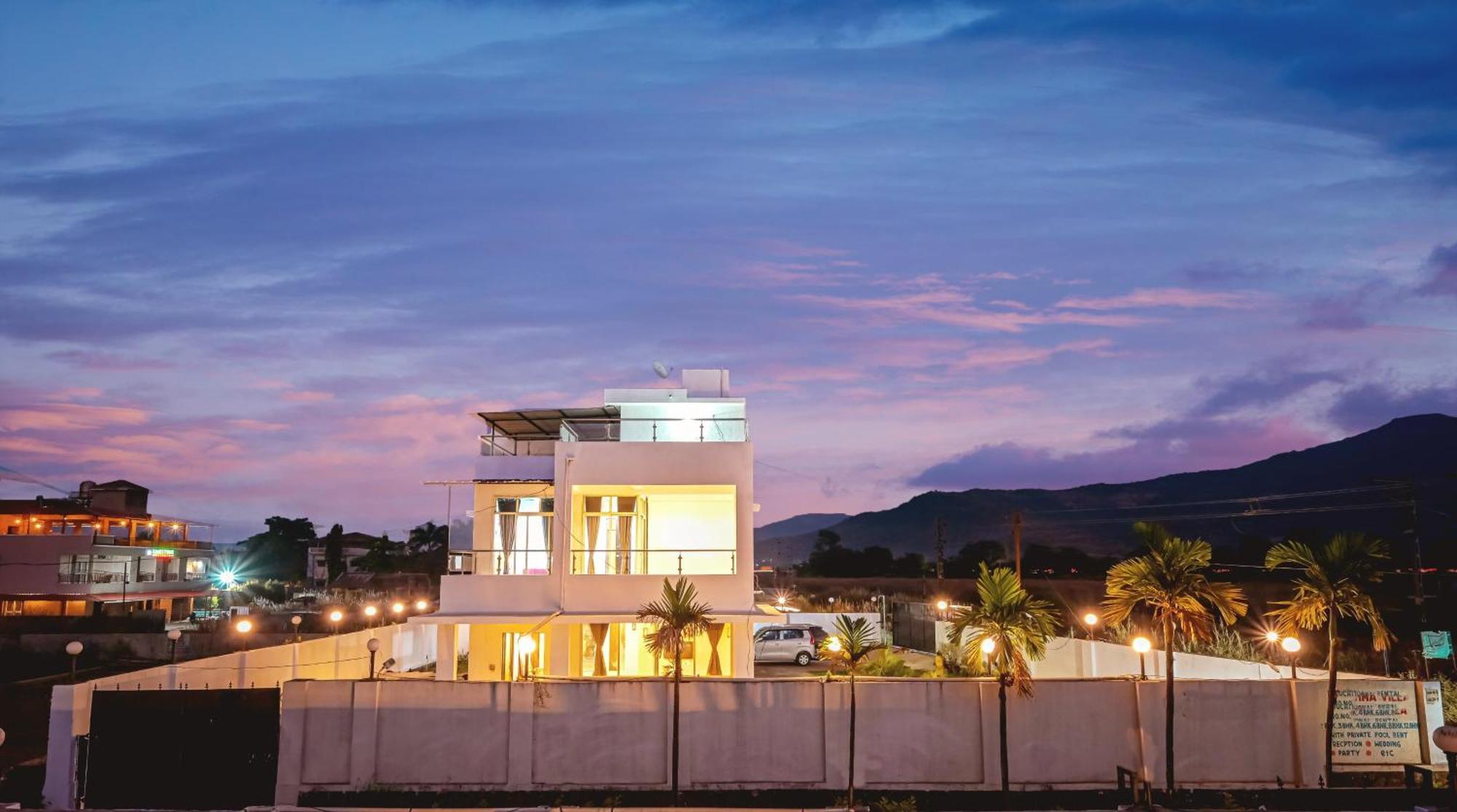 Ll Empyrean Stays II 6Bhk Big Daddy Villa II Private Pool II Ac II View Ll Lonavala Extérieur photo